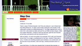 What Thebetsygspot.com website looked like in 2017 (6 years ago)