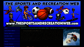 What Thesportsandrecreationweb.com website looked like in 2017 (6 years ago)