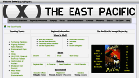 What Theeastpacific.com website looked like in 2017 (7 years ago)