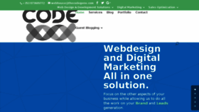 What Thecodegene.com website looked like in 2017 (7 years ago)