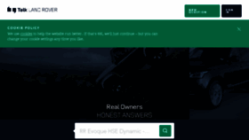 What Talk.landrover.co.uk website looked like in 2017 (6 years ago)
