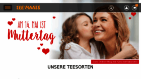 What Tee-maass.de website looked like in 2017 (7 years ago)