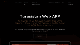 What Turasistan.com website looked like in 2017 (6 years ago)