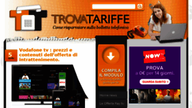 What Trovatariffe.it website looked like in 2017 (6 years ago)