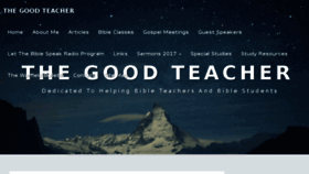 What Thegoodteacher.com website looked like in 2017 (7 years ago)