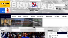 What Tspbb.pl website looked like in 2017 (6 years ago)