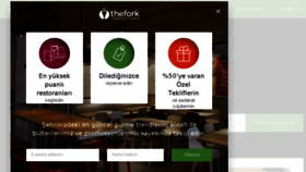 What Thefork.com.tr website looked like in 2017 (6 years ago)