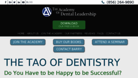What Taoofdentistry.com website looked like in 2017 (6 years ago)