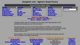 What Thengamer.com website looked like in 2017 (6 years ago)