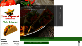 What Tacoexpress.nl website looked like in 2017 (6 years ago)