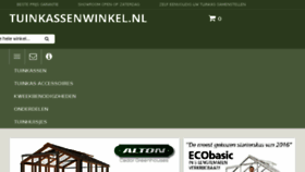 What Tuinkassenwinkel.nl website looked like in 2017 (7 years ago)