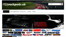 What Trackparts.ch website looked like in 2017 (7 years ago)