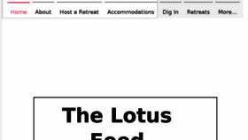 What Thelotusfeed.com website looked like in 2017 (6 years ago)