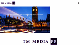 What Tm-mediapr.co.uk website looked like in 2017 (7 years ago)