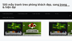 What Tranhtreophongkhachdep.com website looked like in 2017 (7 years ago)