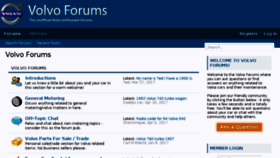 What Thevolvoforums.com website looked like in 2017 (7 years ago)