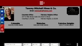What Tammymitchellhines.com website looked like in 2017 (7 years ago)