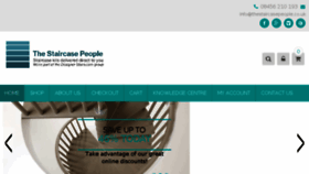 What Thestaircasepeople.co.uk website looked like in 2017 (7 years ago)