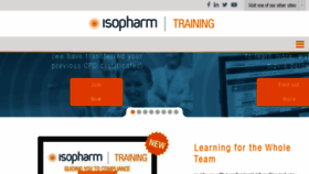 What Training.isopharm.co.uk website looked like in 2017 (7 years ago)