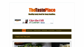 What Thetasteplace.com website looked like in 2017 (6 years ago)