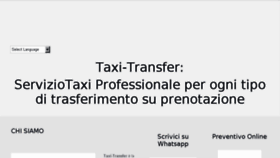 What Taxi-transfer.it website looked like in 2017 (7 years ago)