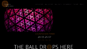 What Timessquareball.net website looked like in 2017 (6 years ago)