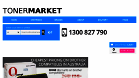 What Tonermarket.com.au website looked like in 2017 (6 years ago)