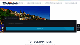 What Travelmartindia.com website looked like in 2017 (6 years ago)