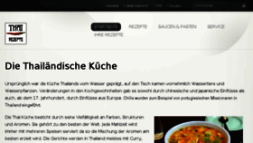 What Thairezepte.com website looked like in 2017 (6 years ago)
