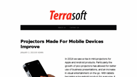 What Terrasoftsolutions.com website looked like in 2017 (7 years ago)