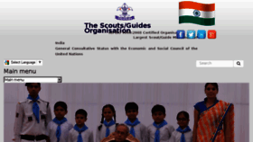 What Thescouts.org.in website looked like in 2017 (6 years ago)