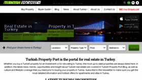 What Turkishpropertyport.com website looked like in 2017 (6 years ago)