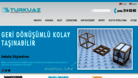 What Turkuazkarton.com website looked like in 2017 (8 years ago)