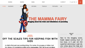 What Themammafairy.com website looked like in 2017 (6 years ago)