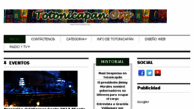 What Totonicapan.org website looked like in 2017 (6 years ago)