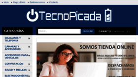 What Tecnopicada.cl website looked like in 2017 (6 years ago)