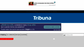 What Tribuna.info website looked like in 2017 (6 years ago)