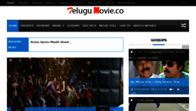 What Telugumovie.co website looked like in 2017 (6 years ago)