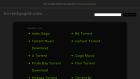 What Torrentgogo5.com website looked like in 2017 (6 years ago)