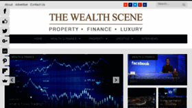 What Thewealthscene.com website looked like in 2017 (6 years ago)