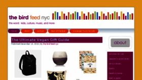 What Thebirdfeednyc.com website looked like in 2017 (6 years ago)