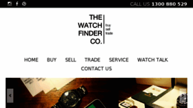 What Thewatchfinderco.com.au website looked like in 2017 (6 years ago)