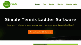 What Tennisrungs.com website looked like in 2017 (6 years ago)