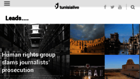 What Tunisia-live.net website looked like in 2017 (9 years ago)