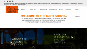 What Therustyshovel.ca website looked like in 2017 (6 years ago)