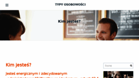What Typyosobowosci.pl website looked like in 2017 (6 years ago)