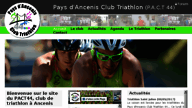 What Triathlon-ancenis.fr website looked like in 2017 (6 years ago)