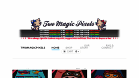 What Twomagicpixels.com website looked like in 2017 (6 years ago)
