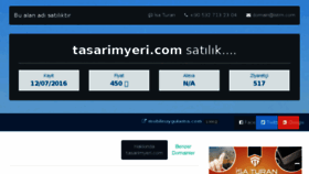 What Tasarimyeri.com website looked like in 2017 (7 years ago)