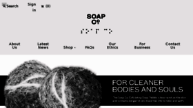 What Thesoapco.org website looked like in 2017 (6 years ago)